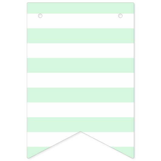 Speciaal roze en Mint Marketing Bunting Flag Vlaggetjes (Eerste vlag)