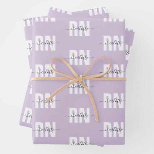 Speciaal Rt. Geregistreerd verpleegzend Afstuderen Inpakpapier Vel (In situ)