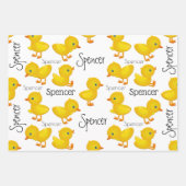 Speciaal Rubber Ducky Inpakpapier Vel (Voorkant)