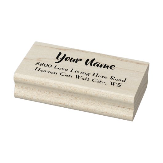 Speciaal Rubber Naam en adres Stempel (Stempel)