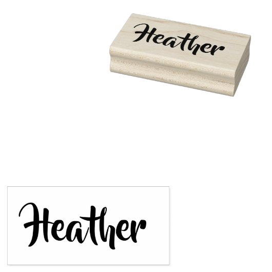 Speciaal Rubber Naam Stempel (Gestempeld)