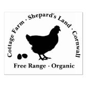 Speciaal Rubber Stempel - Eieren zonder bereik (Afrduk)