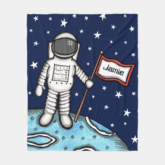 Speciaal ruimtevaarder Astronaut Cosmonaut Fleece  (Voorkant)