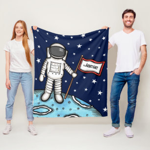 Speciaal ruimtevaarder Astronaut Cosmonaut Fleece Deken