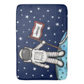 Speciaal ruimtevaarder Cosmonaut Bath Mat (Voorkant Verticaal)