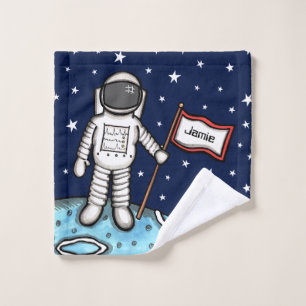 Speciaal ruimtevaarder Cosmonaut Wash Clo Washandje