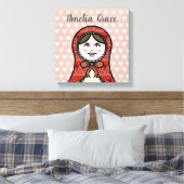 Speciaal Russisch Nesting Doll Matryoshk Canvas (Insitu (Slaapkamer))