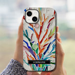 Speciaal Rustic Case-Mate iPhone 14 Hoesje<br><div class="desc">Deze bijtende telefoonbehuizing is voorzien van een kleurrijke botanische mozaïek. Eenvoudig aan te passen. Omdat wij ons kunstwerk creëer,  zult u dit nauwkeurige afbeelding niet vinden van andere ontwerpers. Originele mozaïek © Michele Davies.</div>