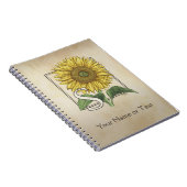 Speciaal S voor zonnebloempitten Notitieboek (Rechterzijde)