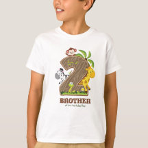 Speciaal Safari Birthday-shirt voor broer