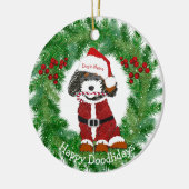 Speciaal Santa Bernedole Ceramic Ornament (Links)