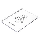 Speciaal Sarcastisch Notitieboek (Linkerzijde)