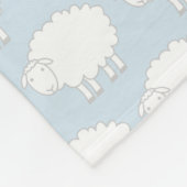 Speciaal schattig deken voor schapen voor kinderen (Hoek)
