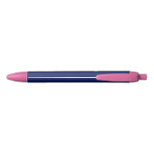 Speciaal schattig roze vogeltje schrijft blauwe inkt pen (Achterkant)