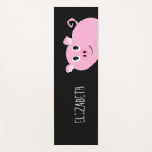 Speciaal Schattig varken Yogamat (Voorkant)