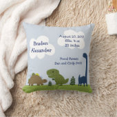 Speciaal "Schattige dinosaurus/Dino"-proefproject Kussen (Deken)