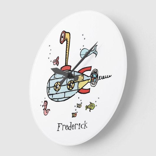 Speciaal scheepvaartonderzeeër onder water grote klok (Hoek)