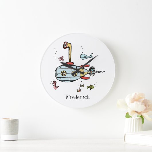 Speciaal scheepvaartonderzeeër onder water grote klok (Huis)