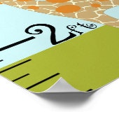 Speciaal schema voor de groei van wilde Oerwouden Poster (Hoek)