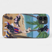Speciaal schilderen van zomervakantie-labradors Case-Mate iPhone case (Achterkant (horizontaal))