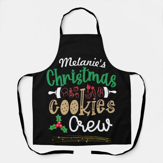 Speciaal Schort voor multifunctionele kerstkoekjes (Voorkant)
