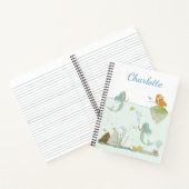 Speciaal Script Name Mermaids Underwater Art Notitieboek (Binnen)