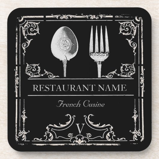 Speciaal   Silverware Restaurant Onderzetter (Voorkant)