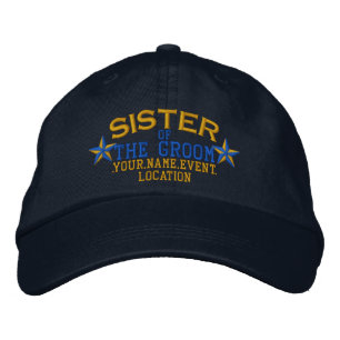 Speciaal Sister van Groom Gold Blue Pet