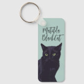 Speciaal Sleutelhanger voor zwarte kat (Voorkant)