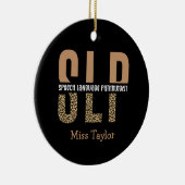 Speciaal SLP-taalpatholoog Keramisch Ornament (Rechts)