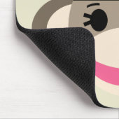 Speciaal Sock Monkey Mousepad voor kinderen Muismat (Hoek)