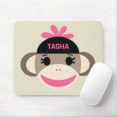 Speciaal Sock Monkey Mousepad voor kinderen Muismat (Met muis)