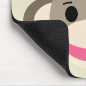 Speciaal Sock Monkey Mousepad voor kinderen Muismat (Hoek)