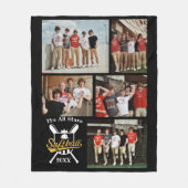 Speciaal Softball-fotocollage - team # Fleece Deken (Voorkant)