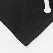 Speciaal Softball-fotocollage - team # Fleece Deken (Hoek)