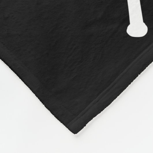 Speciaal Softball-fotocollage - team # Fleece Deken (Hoek)