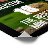 Speciaal Softball-fotocollage - team # Poster (Hoek)