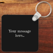 Speciaal Song QR Code Message Retro Cassette Sleutelhanger (Achterkant)