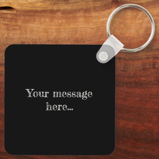 Speciaal Song QR Code Message Retro Cassette Sleutelhanger (Achterkant)