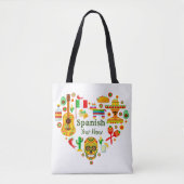 Speciaal Spaans / Mexico Design Tote Bag (Voorkant)