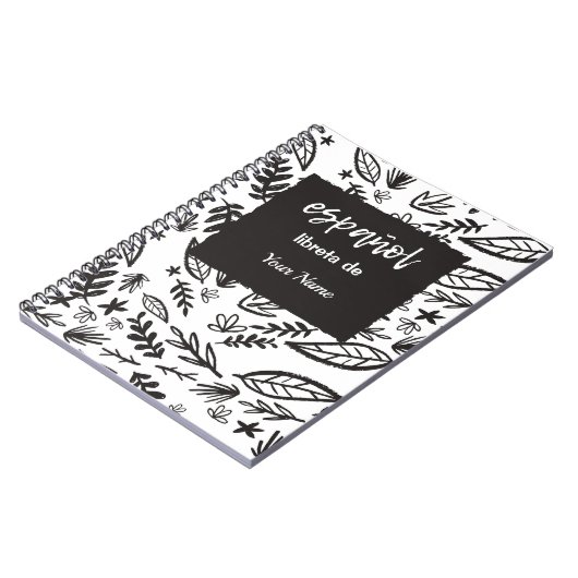 Speciaal Spaans Notitieboek voor Klassen (Linkerzijde)