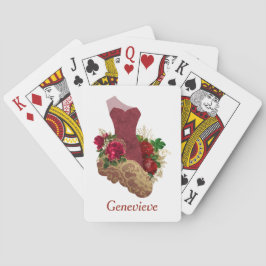 Speciaal speelkaartjes voor bridesmaïden pokerkaarten