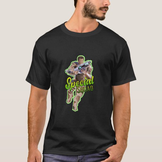 Speciaal Squad eSport Teamteken T-shirt (Voorkant)