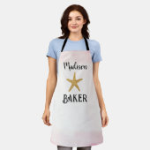 Speciaal Star Baker Pink Ombre Schort (Gedragen)