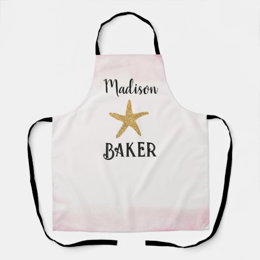 Speciaal Star Baker Pink Ombre Schort (Voorkant)