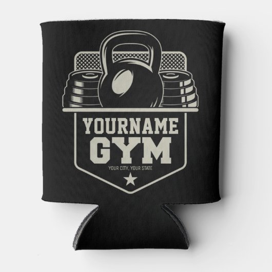 Speciaal startpunt GYM Kettlebell Fitness Trainer Blikjeskoeler (Voorkant)