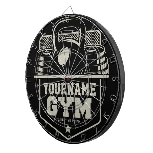 Speciaal startpunt GYM Kettlebell Fitness Trainer Dartbord (Voorkant Rechts)