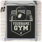 Speciaal startpunt GYM Kettlebell Fitness Trainer Fleece Deken