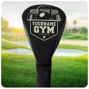 Speciaal startpunt GYM Kettlebell Fitness Trainer Golfheadcover