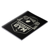 Speciaal startpunt GYM Kettlebell Fitness Trainer Notitieboek (Linkerzijde)